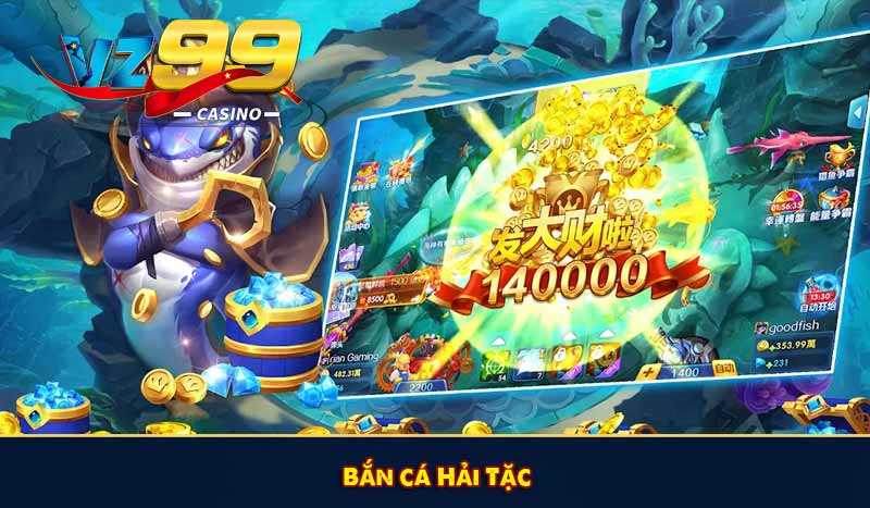 Game bắn cá rút tiền 2026 - Trải nghiệm rinh thưởng siêu lớn 7 Bắn cá Hải Tặc